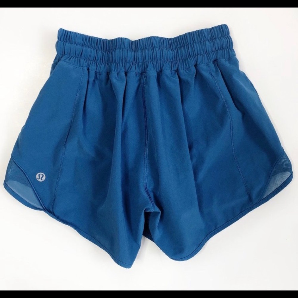 Lululemon Hotty Hot Short Long Royal Blue